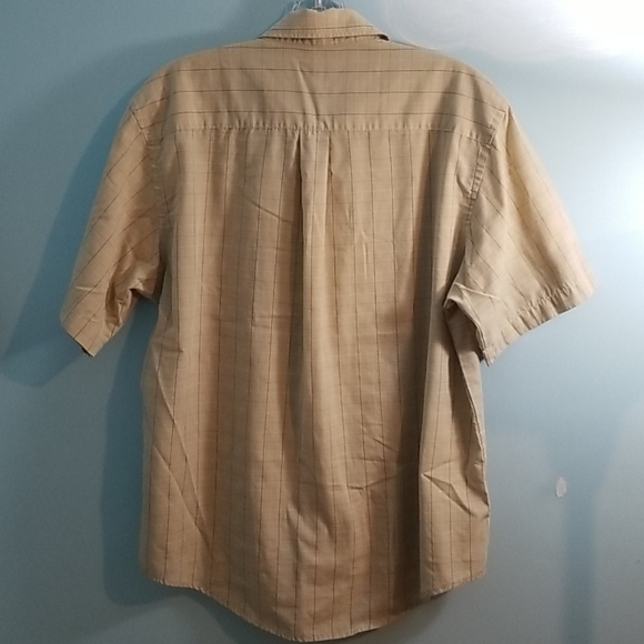 Arrow mens plaid short sleeve button up large - Picture 2 of 9